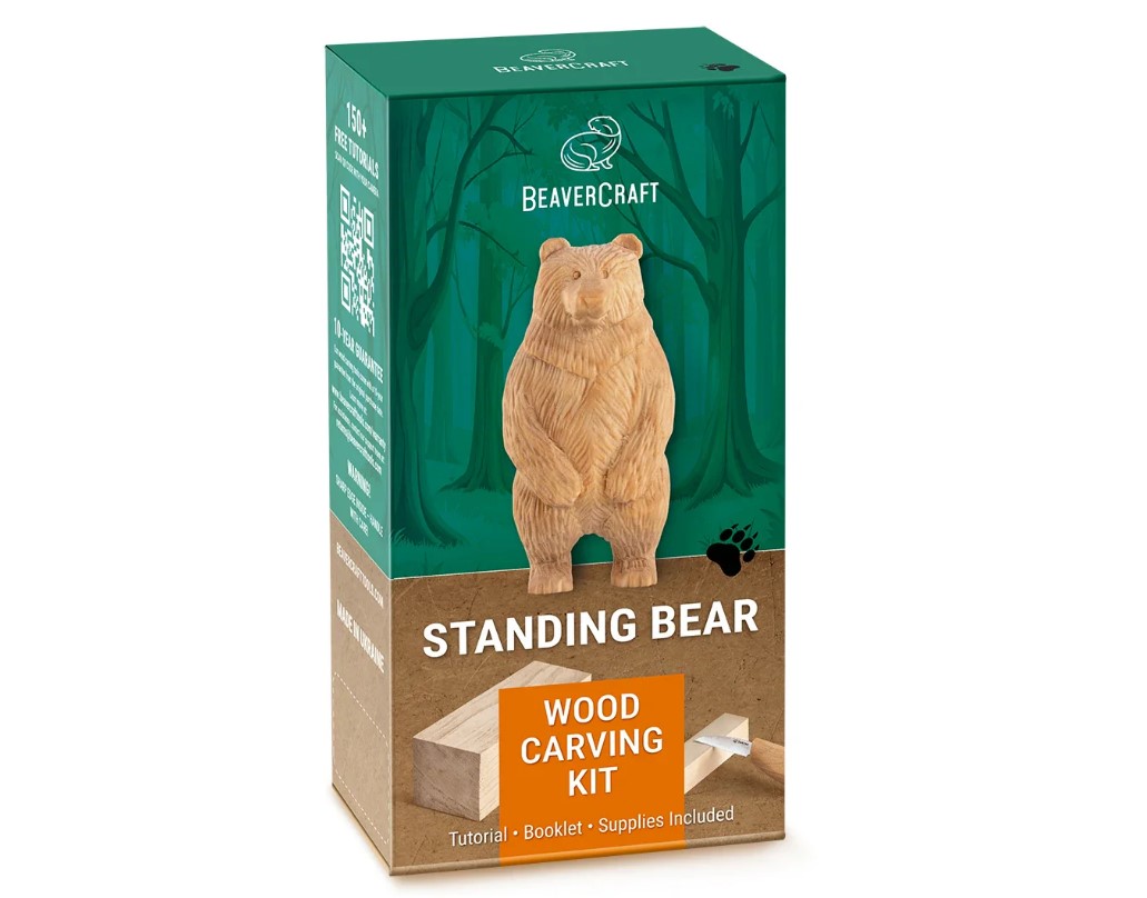 Beaver-tálgusett / Björn standandi
